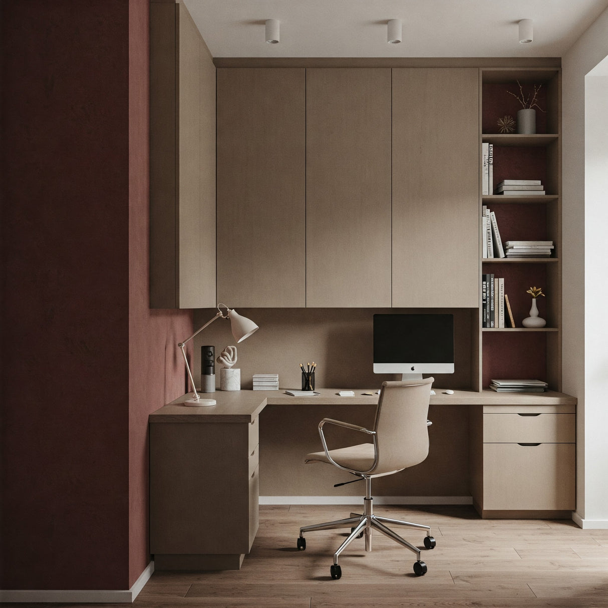 Montagna Rossa office limewash