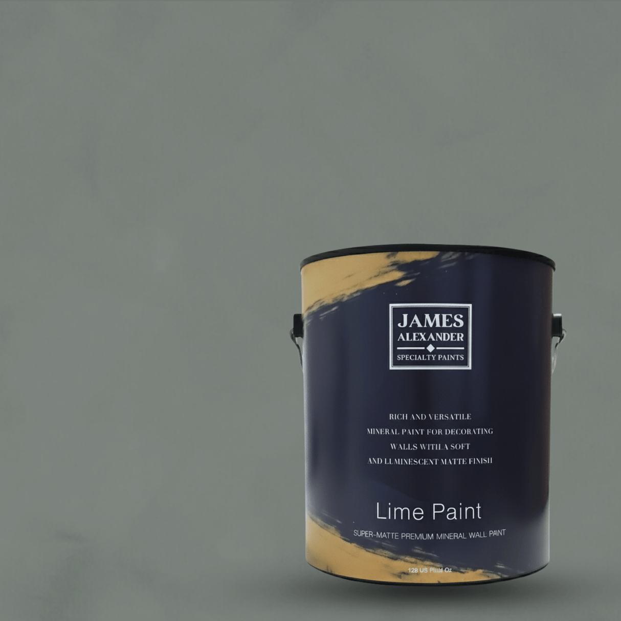 Verdigris Haze - Modern Lime Paint