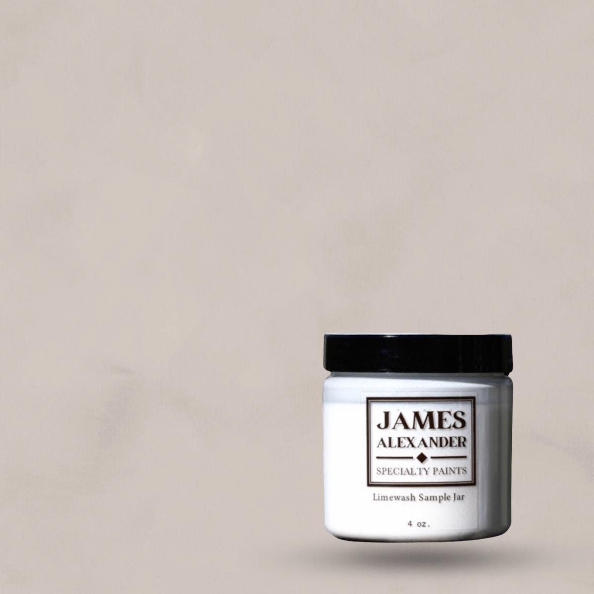 Limewash Paint Color Sample Jar