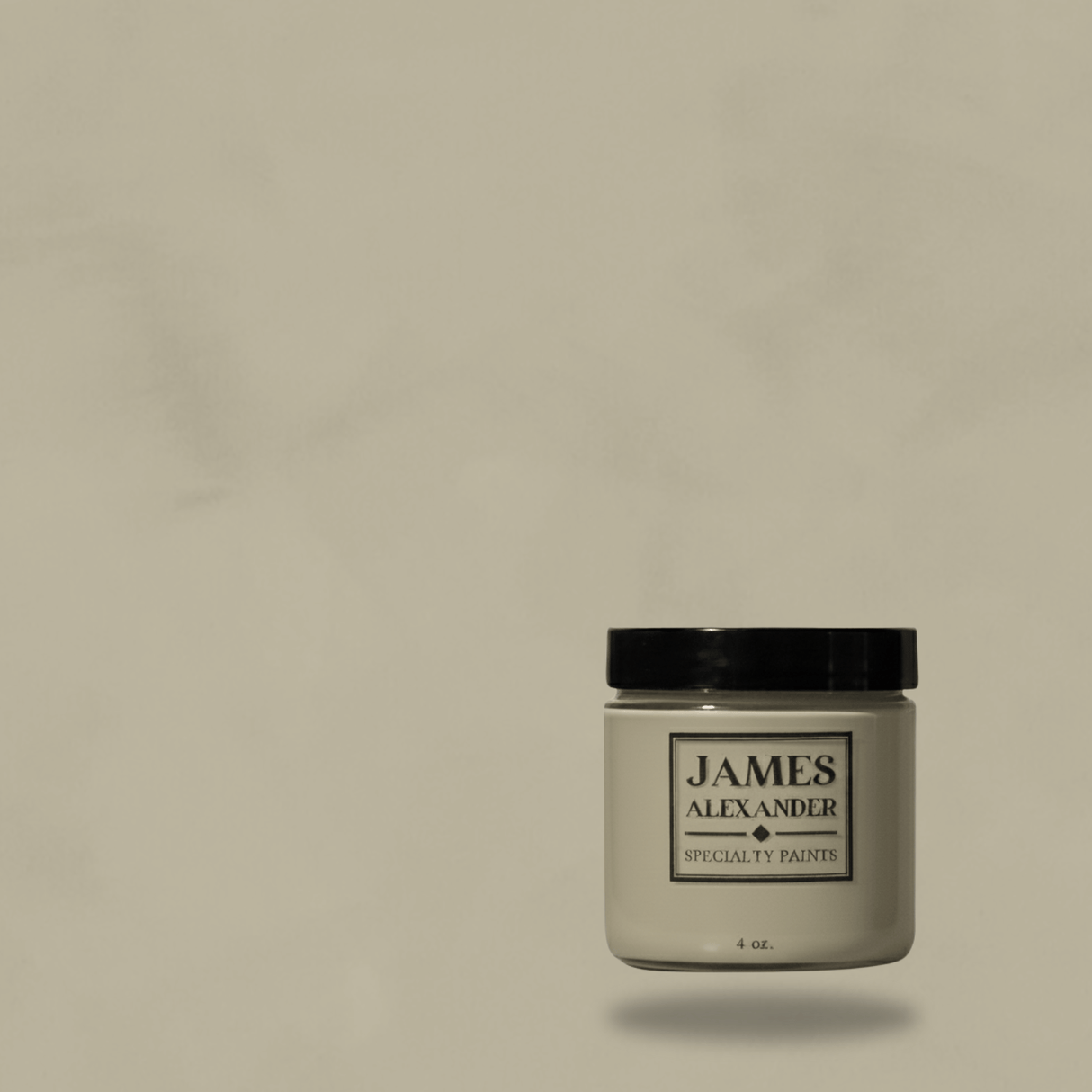 Modern Lime Paint Color Sample Jar