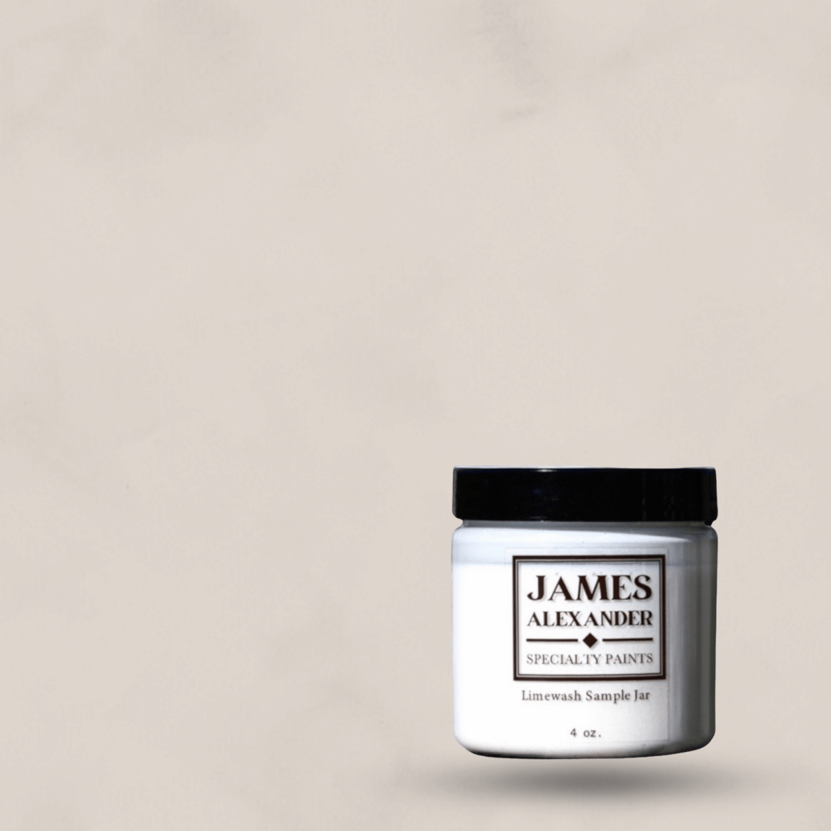 Limewash Paint Color Sample Jar