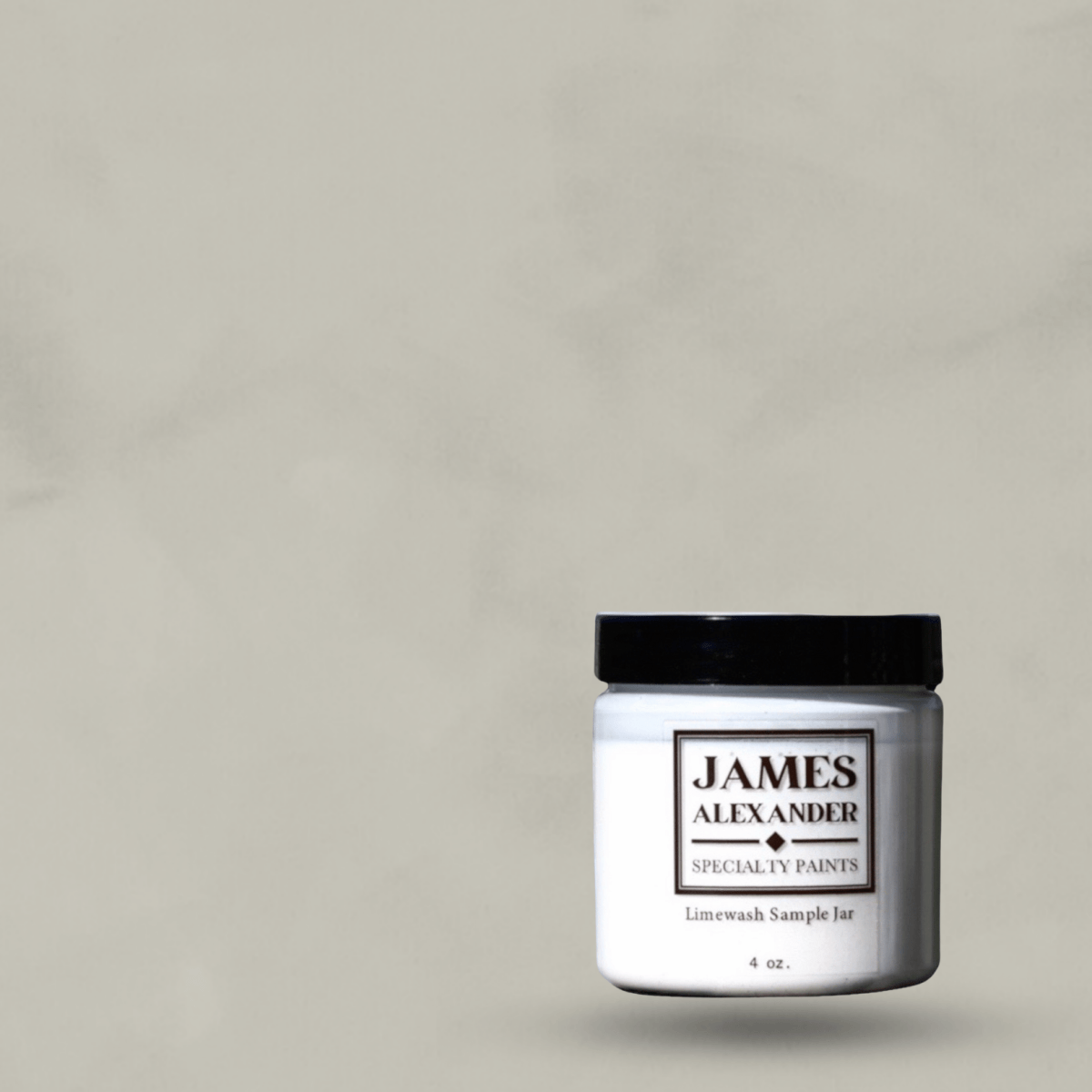 Limewash Paint Color Sample Jar