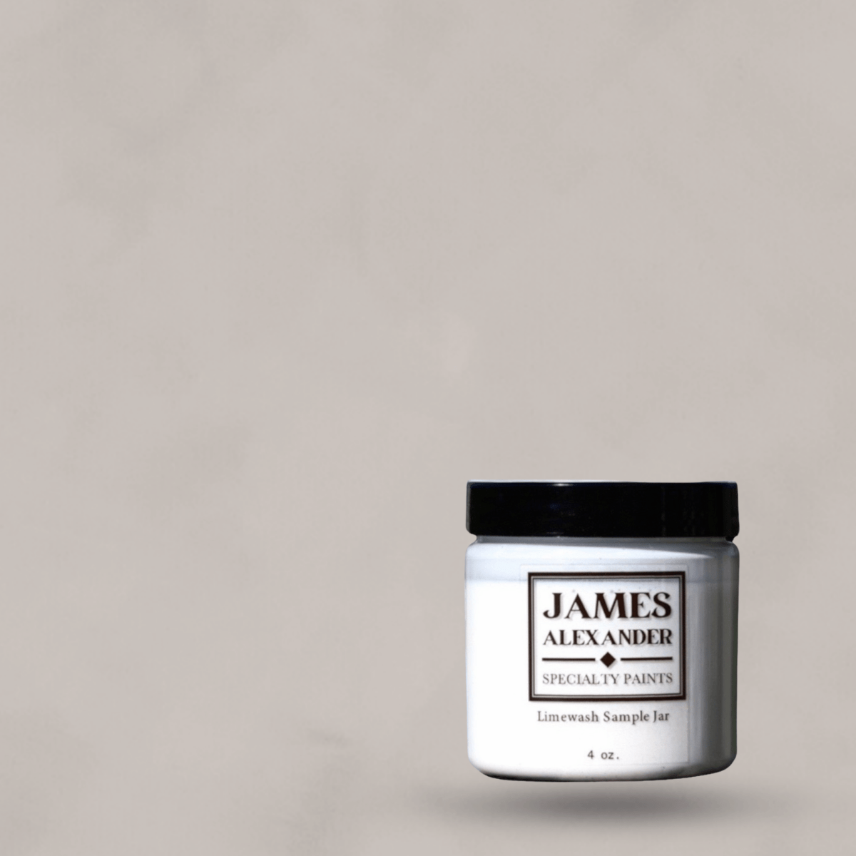 Limewash Paint Color Sample Jar