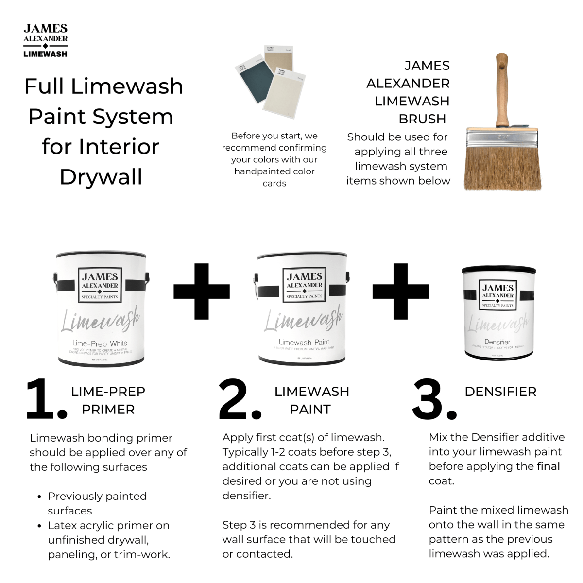 Limewash Paint System James Alexander Products