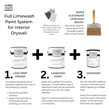 Limewash Paint System James Alexander Products