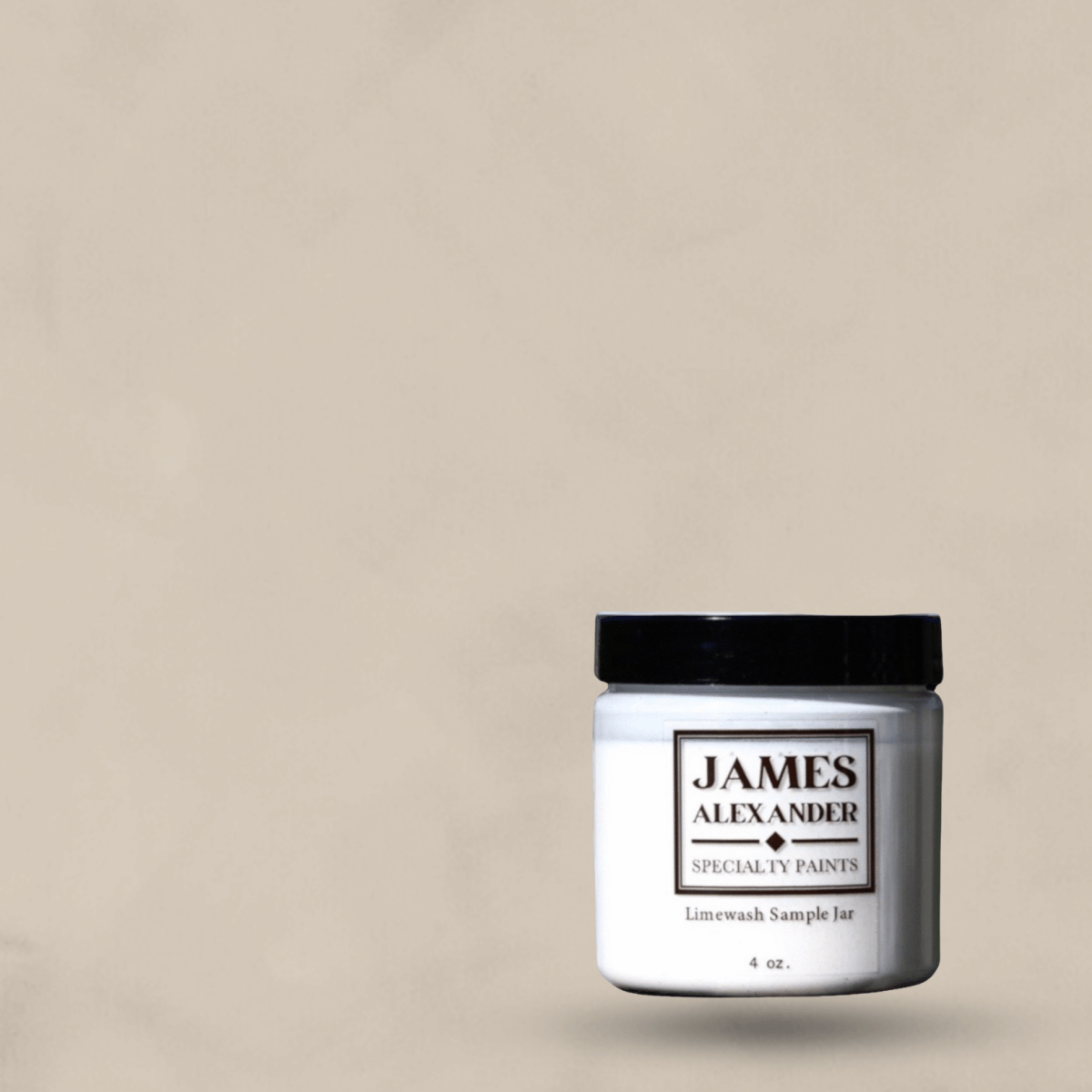 Limewash Paint Color Sample Jar