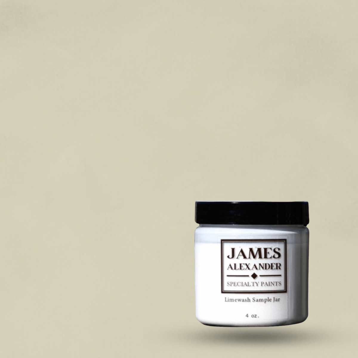 Limewash Paint Color Sample Jar