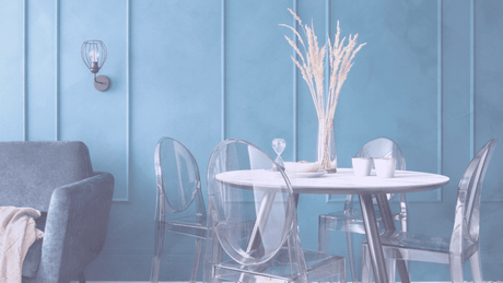 Light Blue Limewash Wall Paint