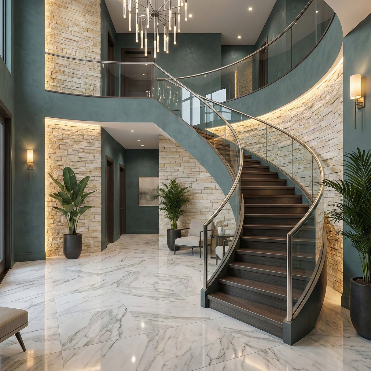 Viridiano - Emerald Green Limewash Wall Paint